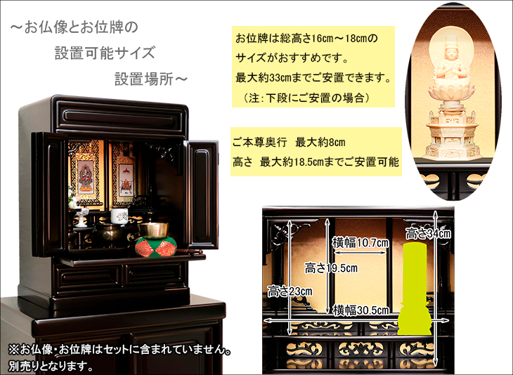 位牌仏像安置場所