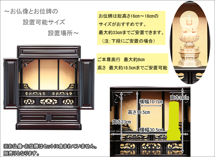 位牌仏像安置場所

