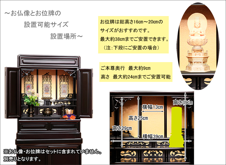 位牌仏像安置場所
