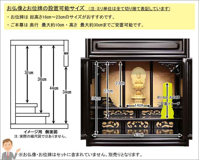 位牌仏像安置場所